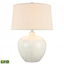 ELK Home H0019-8004-LED - Zoe 28'' High 1-Light Table Lamp - White - Includes LED Bulb