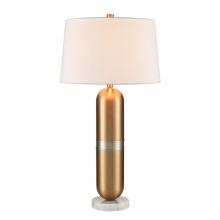 ELK Home H0019-9575 - Pill 34'' High 1-Light Table Lamp - Aged Brass